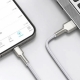 Кабель Baseus Cafule Series Metal Data Cable USB to IP 2.4A 1m White