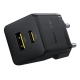 Мережевий зарядний пристрій Baseus Palm Fast Charger C+U 20W EU Cluster Black