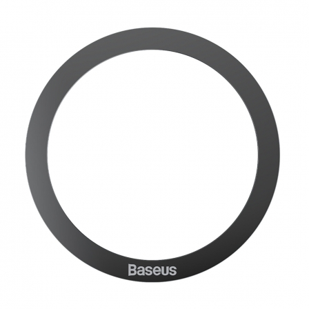 Пластина для магнітного тримача Baseus Halo Series Magnetic Metal Ring（2pcs/pack）Black