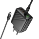 Мережевий зарядний пристрій HOCO CS27A Supply PD67W (3C1A) charger set (C to C)(EU) Black