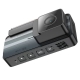Відеореєстратор HOCO DV12 driving recorder 2K display GPS(with rear camera) Silvery Gray