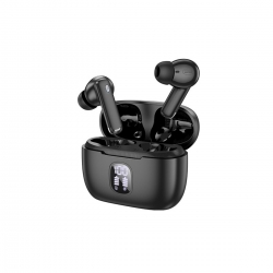 Бездротові навушники BOROFONE FQ7 Treasure wireless ANC+ENC noise reduction BT headset Black