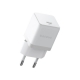 Мережевий зарядний пристрій Baseus Palm Fast Charger 1C 30W EU Moon White(With:Baseus Mini White Cable Type-C to Type-C 60W(20V/