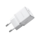 Мережевий зарядний пристрій Baseus Palm Fast Charger 1C 30W EU Moon White(With:Baseus Mini White Cable Type-C to Type-C 60W(20V/