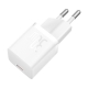 Мережевий зарядний пристрій Baseus GaN5 Fast Charger(mini) 1C 30W EU Moon White(With: Baseus Dynamic 3 Series Fast Charging Data
