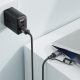 Кабель ACEFAST C20-01 USB-C to USB-C / Lightning aluminum alloy connectors charging data cable Black