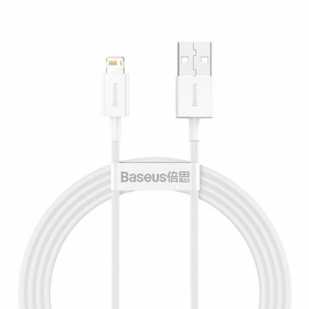 Кабель Baseus Superior Series Fast Charging Data Cable USB to iP 2.4A 1.5m White