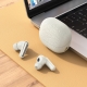 Бездротові навушники HOCO EQ23 Plus Duke Ⅱ true wireless ANC+ENC BT headset Milky White