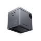 Бездротовий зарядний пристрій ACEFAST E18 Rubik's Cube 3-in-1 wireless charging holder Metal Gray