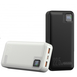 Зовнішній акумулятор WUW Y138 （PD22.5W quick charge) 20000mAh White