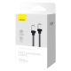 Кабель Baseus CoolPlay Series Fast Charging Cable Type-C to Type-C 100W 2m Black