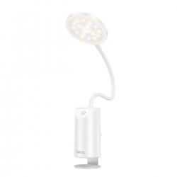 Світильник HOCO HX10 Clip table lamp White
