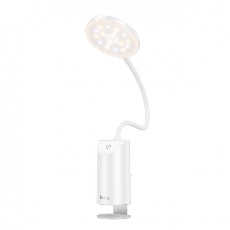 Світильник HOCO HX10 Clip table lamp White