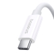 Кабель Baseus Superior 2 USB4 Full-Function Fast Charging Cable USB-C to USB-C 240W 5.9ft Moon White
