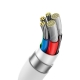 Кабель Baseus Superior 2 USB4 Full-Function Fast Charging Cable USB-C to USB-C 240W 5.9ft Moon White