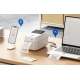 Термопринтер для друку наклейок NIIMBOT K3_W Lvory white (1AE10271603)
