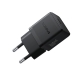 Мережевий зарядний пристрій Baseus Palm Fast Charger 1C 30W EU Cluster Black(With: Baseus Mini White Cable Type-C to Type-C 60W(