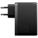 Мережевий зарядний пристрій Baseus GaN5 Pro Digital Fast Charger 2C+U 160W EU Cluster Black (With Superior Series Fast Charging