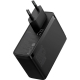 Мережевий зарядний пристрій Baseus GaN5 Pro Digital Fast Charger 2C+U 160W EU Cluster Black (With Superior Series Fast Charging
