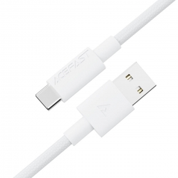 Кабель ACEFAST C18-04 USB-A to USB-C braid charging data cable White