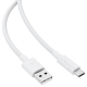Кабель ACEFAST C18-04 USB-A to USB-C braid charging data cable White