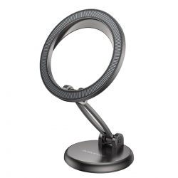 Автотримач для телефона BOROFONE BH114 Star metal ring magnetic car holder (center console) Metal Gray