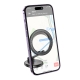Автотримач для телефона BOROFONE BH114 Star metal ring magnetic car holder (center console) Metal Gray