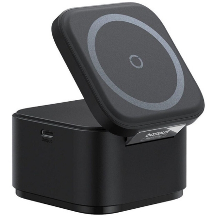 Бездротовий зарядний пристрій Baseus MagPro 2-in-1 Magnetic Wireless Charger 25W Black (P10264100121-00)