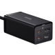 Мережевий зарядний пристрій Baseus GaN5 Pro Desktop Fast Charger 1U+2C+HDMI 67W with 1.5m power cord EU Black