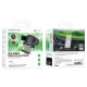 Автотримач для телефона BOROFONE BH120 Delightful one-button car holder (air outlet) Black Gray