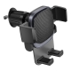 Автотримач для телефона BOROFONE BH120 Delightful one-button car holder (air outlet) Black Gray