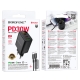 Мережевий зарядний пристрій BOROFONE BA98A Ilustre PD30W (2C1A) charger with digital display set (C to iP) (EU) Black