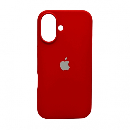 Чохол для смартфона Silicone Full Case AA Open Cam for Apple iPhone 16 21,Rose Red