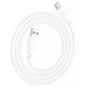 Кабель HOCO X93 USB to Type-C 100W, 1m, TPE, TPE connectors, White