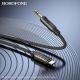 Перехідник BOROFONE BL22 Dignity digital audio conversion cable Type-C Black