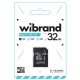 Карта пам'яті microSDHC (UHS-1 U3) Wibrand 32Gb class 10 (adapter SD)