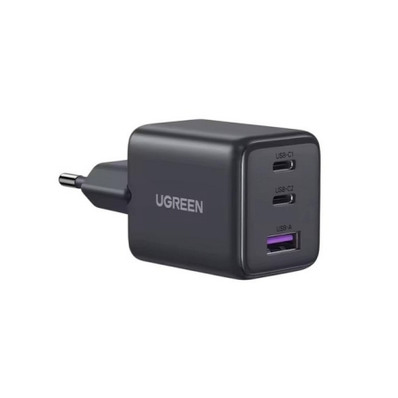 Зарядное устройство UGREEN X515 GaNInfiniti 30W Fast Charger 3-Port