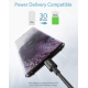 Кабель USB Type-C Anker Nylon USB-C to USB-C Fast Charging Cable 60W 1.8m 2 шт. Black (B8753011)   