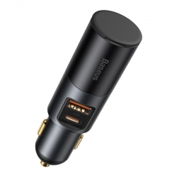 Автомобільний зарядний пристрій Baseus Share Together Fast Charge Car Charger Cigarette Lighter Expansion Port (CCBT-C0G)