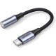 Адаптер UGREEN AV161 USB-C to jack 3.5mm Black (80154)