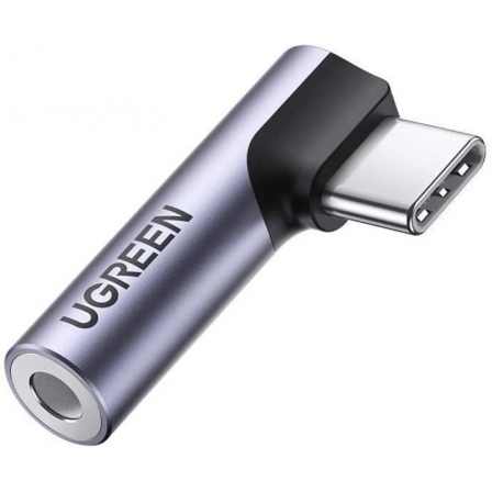 Адаптер UGREEN AV154 USB-C to jack 3.5mm Black (80384)