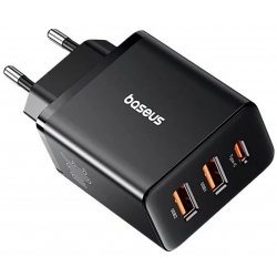 Мережевий зарядний пристрій Baseus Cube Fast Charger 30W Black (P10111402113-00)