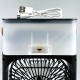 Портативний USB вентилятор з водяним охолодженням Air Cooler FanAIR COOLER FAN Mini 