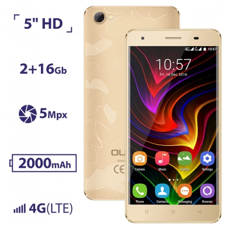 

Oukitel C5 Pro Gold, Золотой