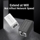 З'єднувач витої пари Vention Cat.6 FTP Keystone Jack Coupler White (IPVW0)