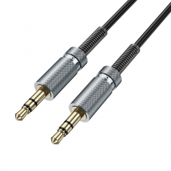 Аудiокабель HOCO UPA31 Cindy spring audio cable AUX 3m Black