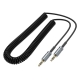 Аудiокабель HOCO UPA31 Cindy spring audio cable AUX 3m Black