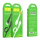 Кабель HOCO X40 USB to Micro 2.4A, 1m, TPE, TPE connectors, Black