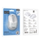 Маніпулятор миша HOCO GM28 2.4G business wireless mouse White Gray