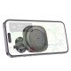 Автотримач для телефона HOCO H28 Rainbow ring magnetic car holder(air outlet) Black